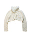 A Ivory Cardigans from Janie & Jack in size 4T for girl. (Front View)