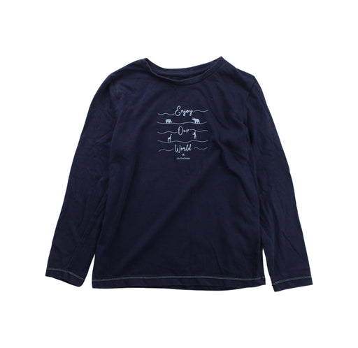 A Blue Long Sleeve T Shirts from Craghoppers in size 7Y for boy. (Front View)
