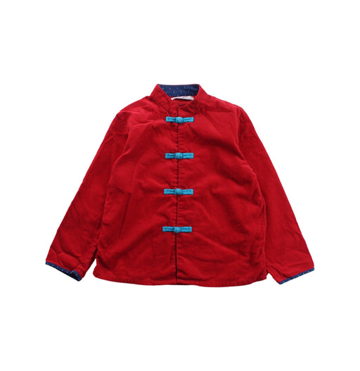 A Red Long Sleeve Tops from Tang'Roulou in size 4T for boy. (Front View)