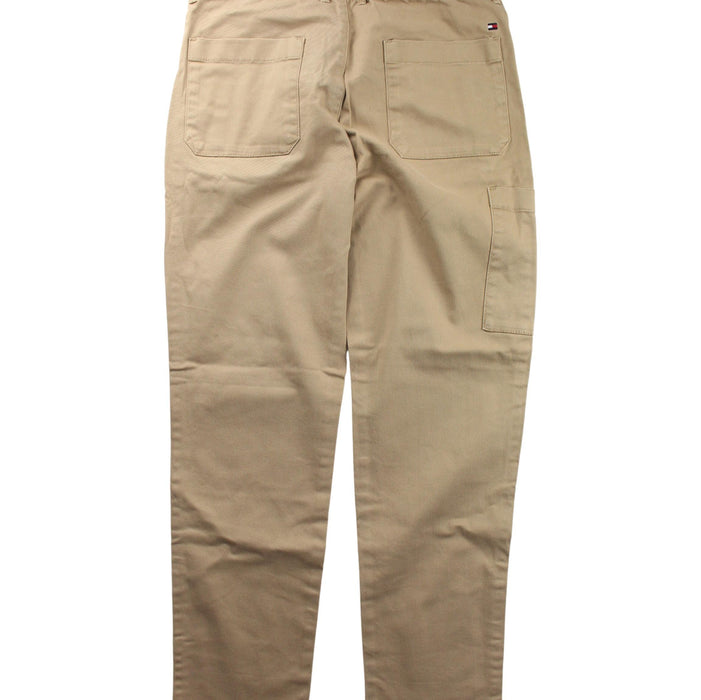 A Beige Casual Pants from Tommy Hilfiger in size 12Y for boy. (Back View)