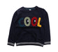 A Blue Crewneck Sweatshirts from Petit Bateau in size 10Y for boy. (Front View)