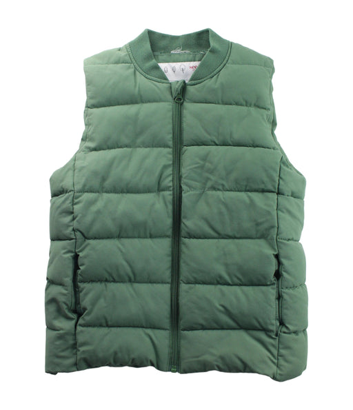 A Green Outerwear Vests from Seed in size 12Y for boy. (Front View)