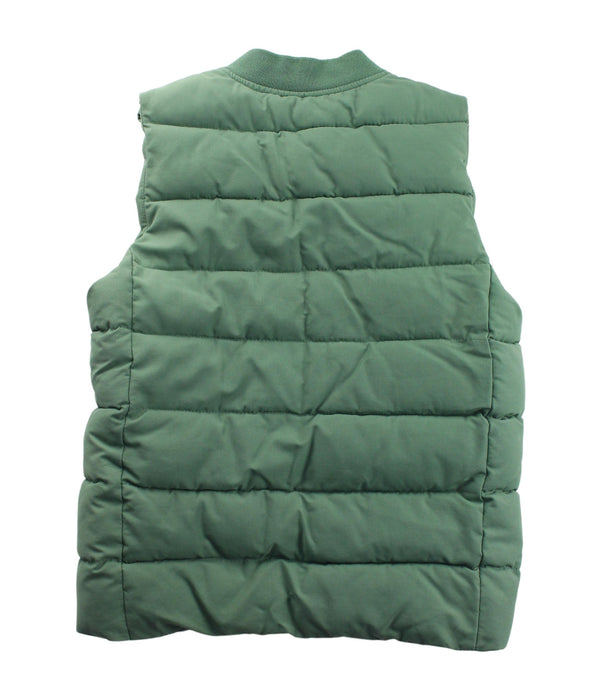 A Green Outerwear Vests from Seed in size 12Y for boy. (Back View)