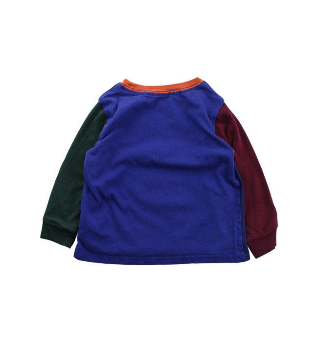 A Blue Crewneck Sweatshirts from Ralph Lauren in size 12-18M for boy. (Back View)