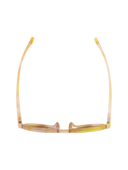 A Yellow Sunglasses from Olivio & Co in size O/S for neutral. (Back View)