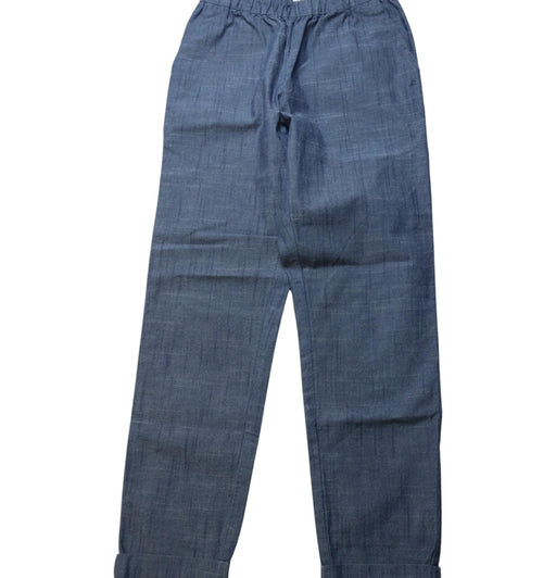A Blue Casual Pants from Bonpoint in size 12Y for boy. (Front View)