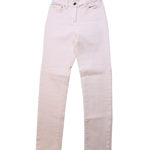A Pink Casual Pants from Crewcuts in size 12Y for girl. (Front View)