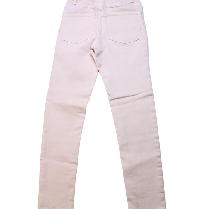 A Pink Casual Pants from Crewcuts in size 12Y for girl. (Back View)