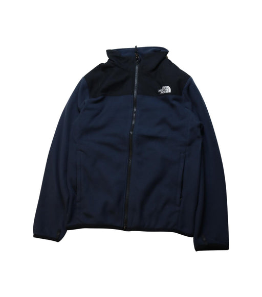 A Black Lightweight Jackets from The North Face in size 11Y for boy. (Front View)