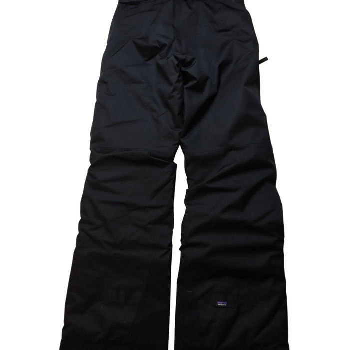 A Black Ski Pants & Salopettes from Patagonia in size 14Y for neutral. (Back View)