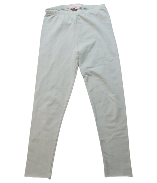 A White Leggings from Bonpoint in size 6T for girl. (Front View)