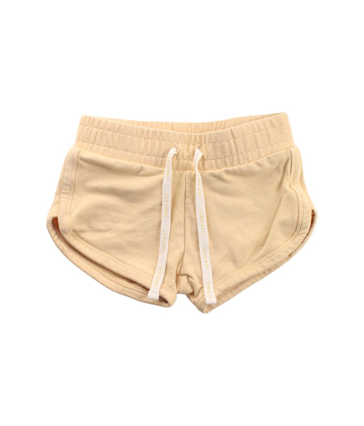 A Yellow Shorts from Jamie Kay in size 5T for girl. (Front View)