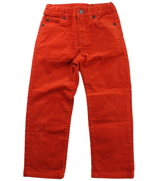 A Red Casual Pants from Janie & Jack in size 4T for boy. (Front View)