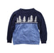 A Blue Knit Sweaters from Janie & Jack in size 5T for boy. (Back View)