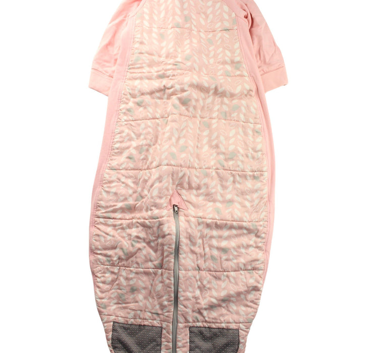 A Pink Sleepsacs from ErgoPouch in size 2T for girl. (Back View)
