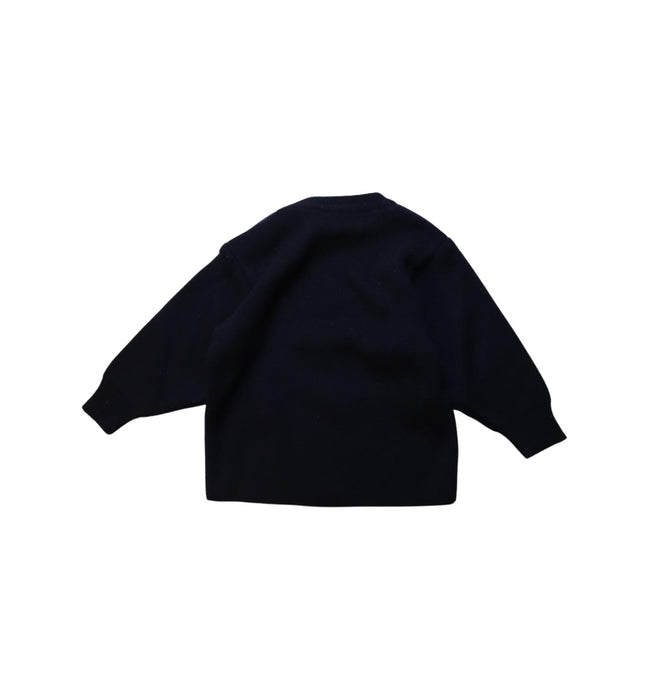 A Navy Knit Sweaters from Saint James in size 2T for neutral. (Back View)