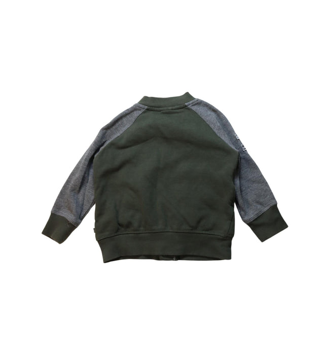 A Grey Lightweight Jackets from La Compagnie des Petits in size 3T for boy. (Back View)