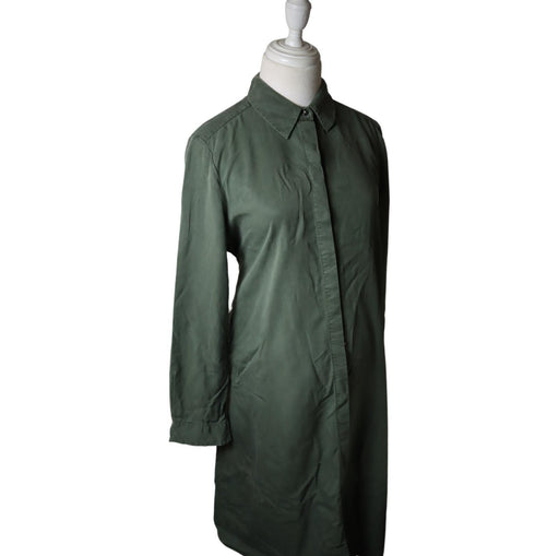 A Green Long Sleeve Dresses from Isabella Oliver in size S for maternity. (Front View)