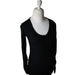 A Black Long Sleeve Tops from Isabella Oliver in size S for maternity. (Front View)
