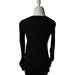 A Black Long Sleeve Tops from Isabella Oliver in size S for maternity. (Back View)