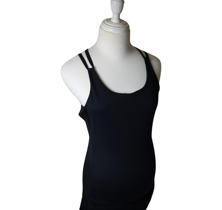 A Black Sleeveless Tops from Isabella Oliver in size S for maternity. (Front View)