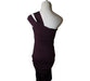 A Purple Sleeveless Dresses from Isabella Oliver in size S for maternity. (Back View)