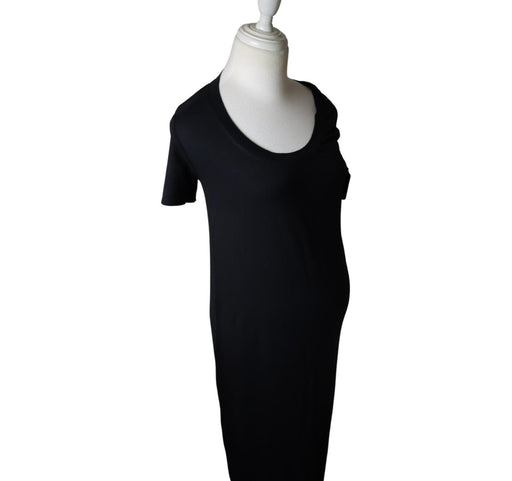 A Black Short Sleeve Dresses from Storq in size S for maternity. (Front View)