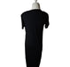 A Black Short Sleeve Dresses from Storq in size S for maternity. (Back View)