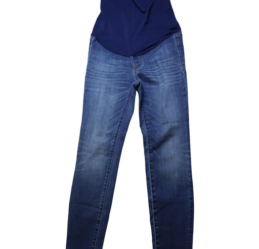 A Blue Jeans from Madewell in size S for maternity. (Front View)