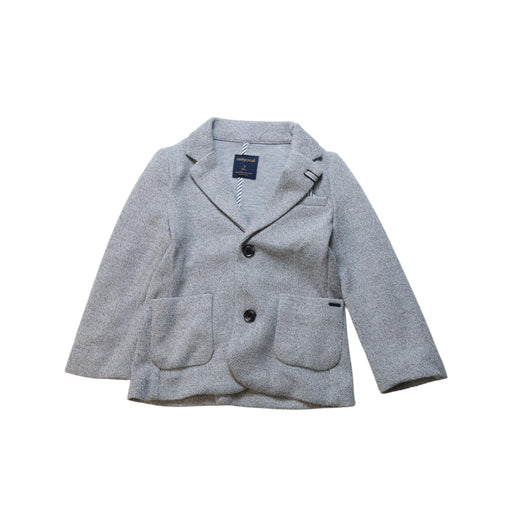 A Grey Blazers from Mayoral in size 3T for boy. (Front View)