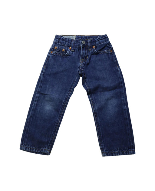 A Blue Jeans from Polo Ralph Lauren in size 2T for boy. (Front View)
