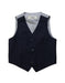 A Black Suit Vests from La Compagnie des Petits in size 3T for boy. (Front View)