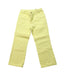 A Yellow Casual Pants from Janie & Jack in size 3T for girl. (Front View)