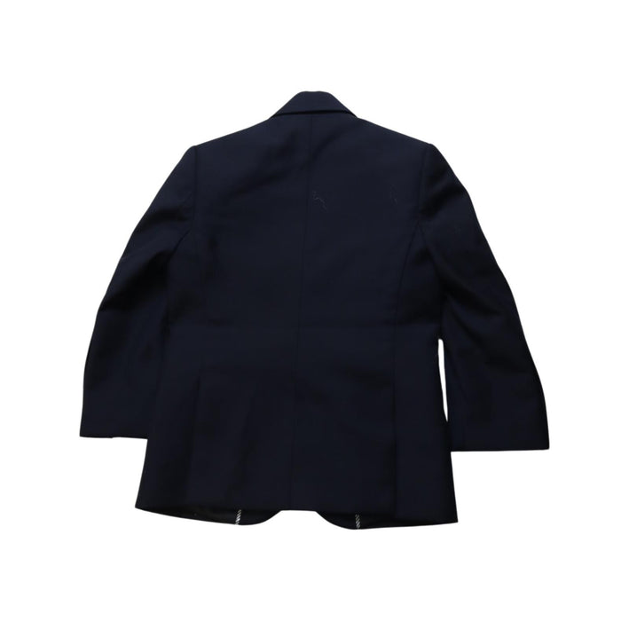 A Black Blazers from La Compagnie des Petits in size 3T for boy. (Back View)
