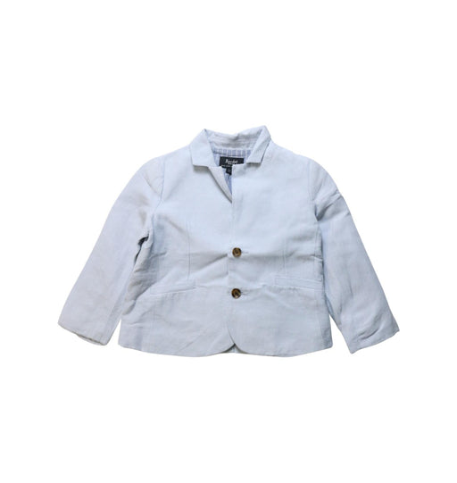 A Blue Blazers from Bardot Junior in size 2T for boy. (Front View)
