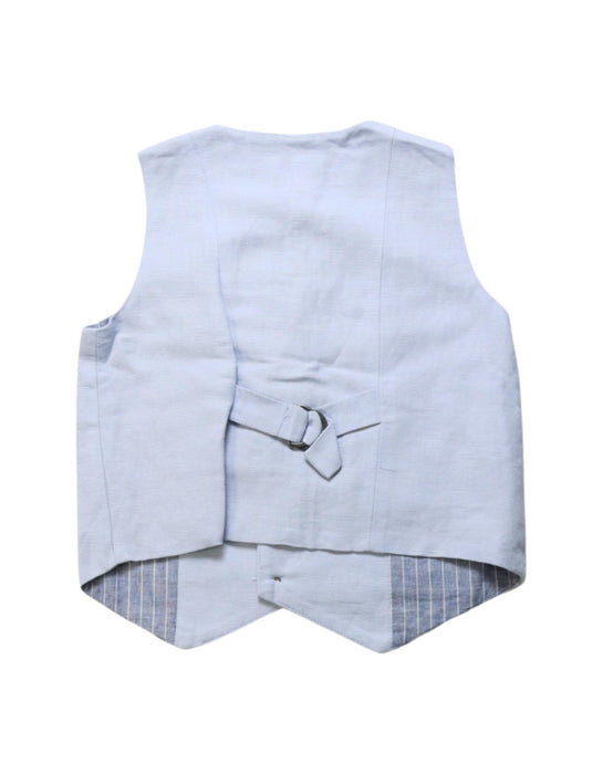 A Blue Suit Vests from Bardot Junior in size 2T for boy. (Back View)