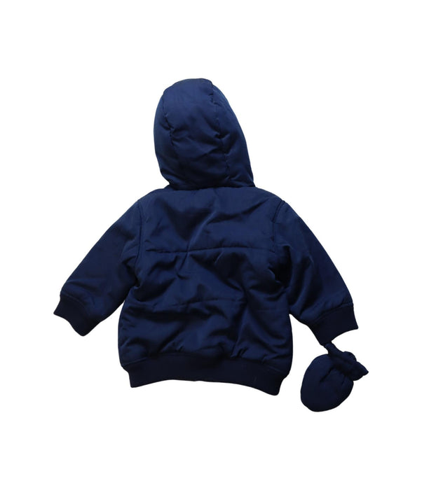 A Navy Puffer/Quilted Jackets from Absorba in size O/S for boy. (Back View)