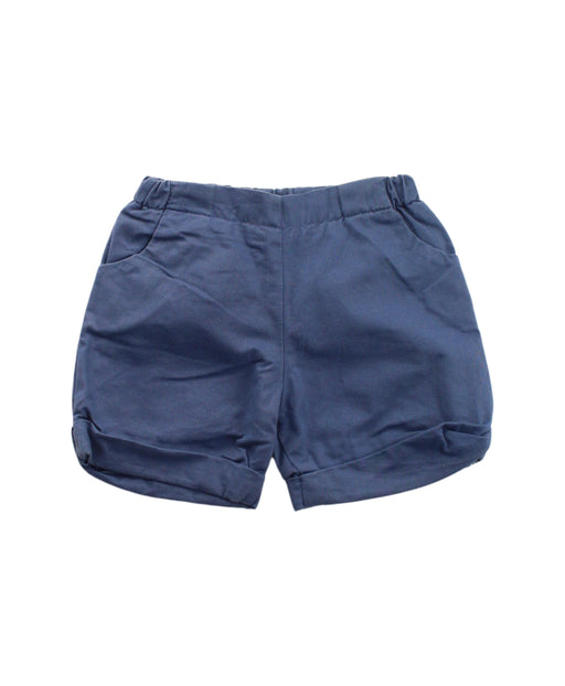 A Blue Shorts from Pepa London in size 12-18M for girl. (Front View)