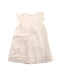 A White Short Sleeve Dresses from Chloe in size 6-12M for girl. (Back View)