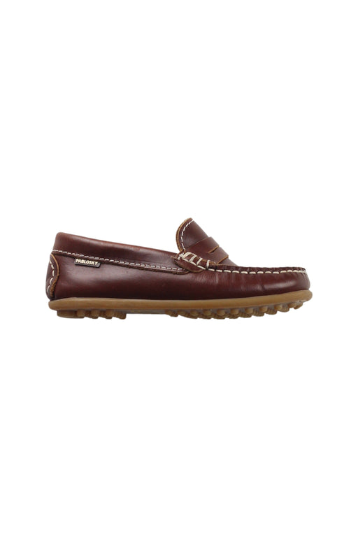 A Brown Loafers & Moccasins from Pablosky in size 4T for boy. (Front View)