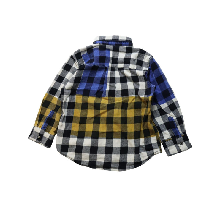 A Multicolour Long Sleeve Shirts from Molo in size 3T for boy. (Back View)