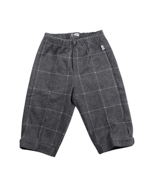 A Grey Casual Pants from Il Gufo in size 6-12M for boy. (Front View)