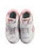 A Pink Sneakers from Reebok in size 3T for girl. (Back View)