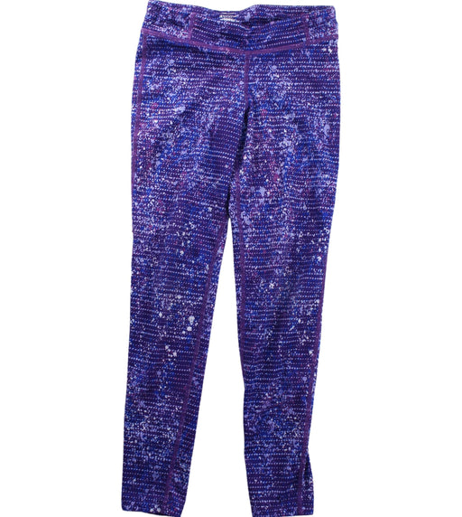 A Purple Leggings from Champion in size 6T for girl. (Front View)