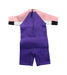A Purple Wetsuits from Arena in size 5T for girl. (Back View)