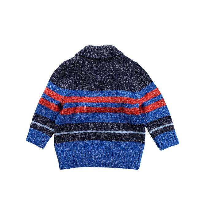 A Blue Knit Sweaters from Tommy Hilfiger in size 6-12M for boy. (Back View)