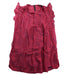 A Red Short Sleeve Dresses from DKNY in size 6T for girl. (Front View)