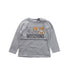 A Grey Long Sleeve T Shirts from Moschino in size 2T for boy. (Front View)