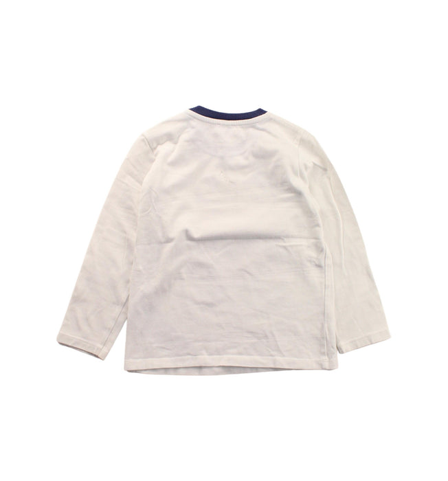 A White Long Sleeve T Shirts from Moschino in size 2T for boy. (Back View)