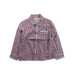 A Burgundy Long Sleeve Shirts from Chicco in size 3T for boy. (Front View)